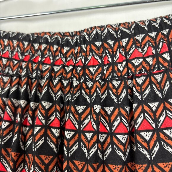 Anthropologie Neeru Kumar Farya Tiered Maxi Skirt Women's XS Geometric - Picture 8 of 16